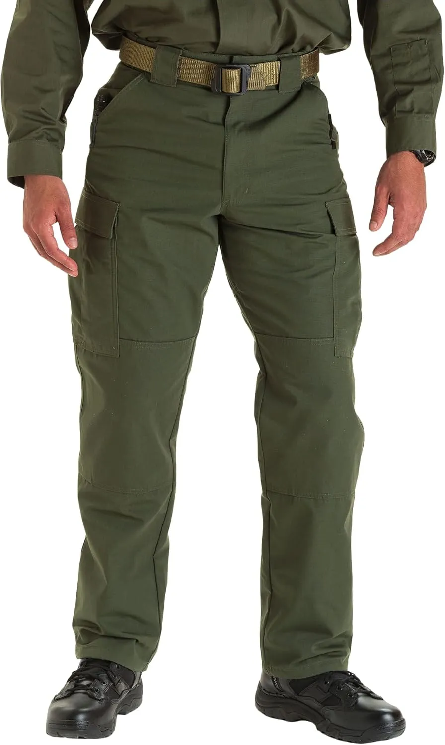 5.11 Tactical Men's Lightweight TDU Ripstop Work Pants, Adjustable, Teflon Finish, Style 74003