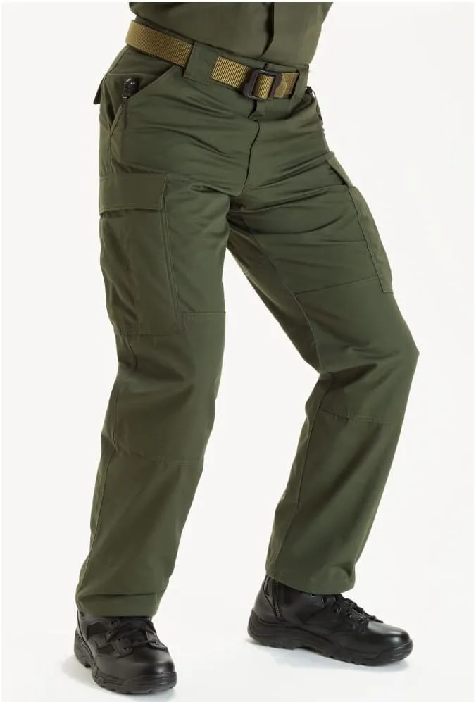 5.11 Tactical Men's Lightweight TDU Ripstop Work Pants, Adjustable, Teflon Finish, Style 74003