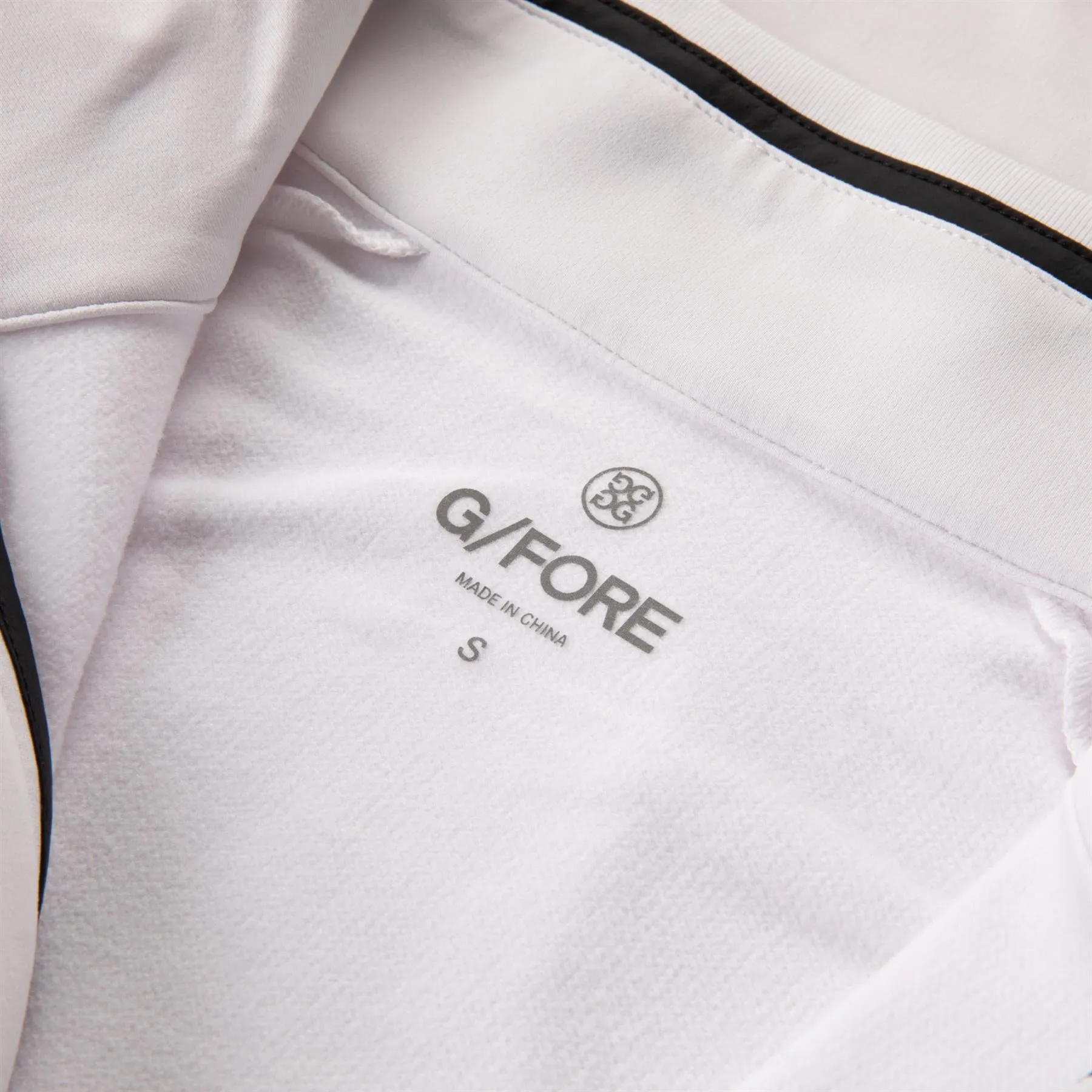 Brushed Back Tech Quarter Zip Pullover Snow - AW24