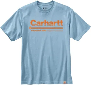 Carhartt Men's 105754 Relaxed Fit Heavyweight Short-Sleeve Outdoors Graphic T-S - X-Large Tall - Moonstone