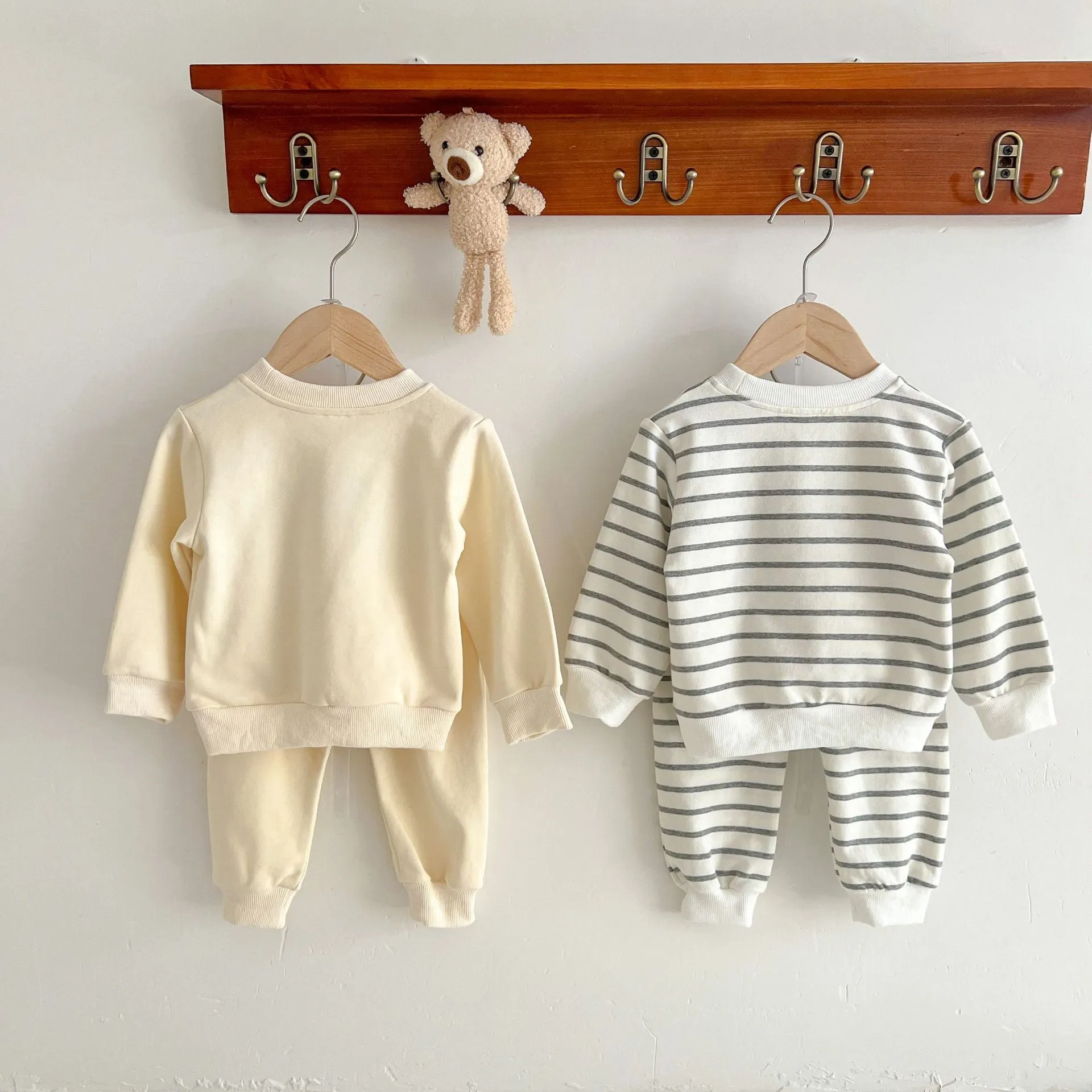 Cartoon Bear Jogger Set