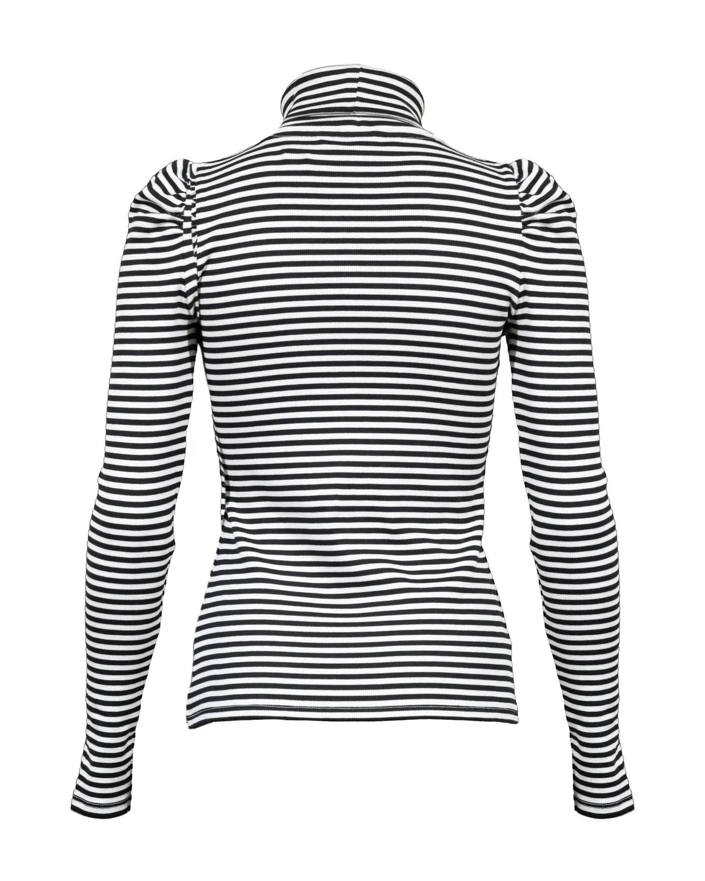 Cedar Fine Stripe Turtleneck