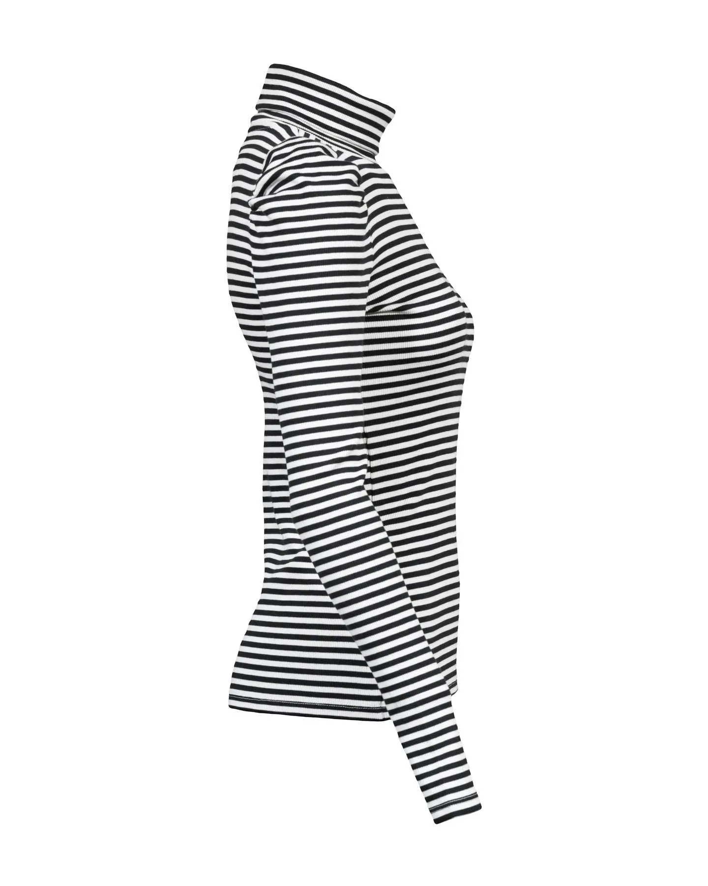Cedar Fine Stripe Turtleneck