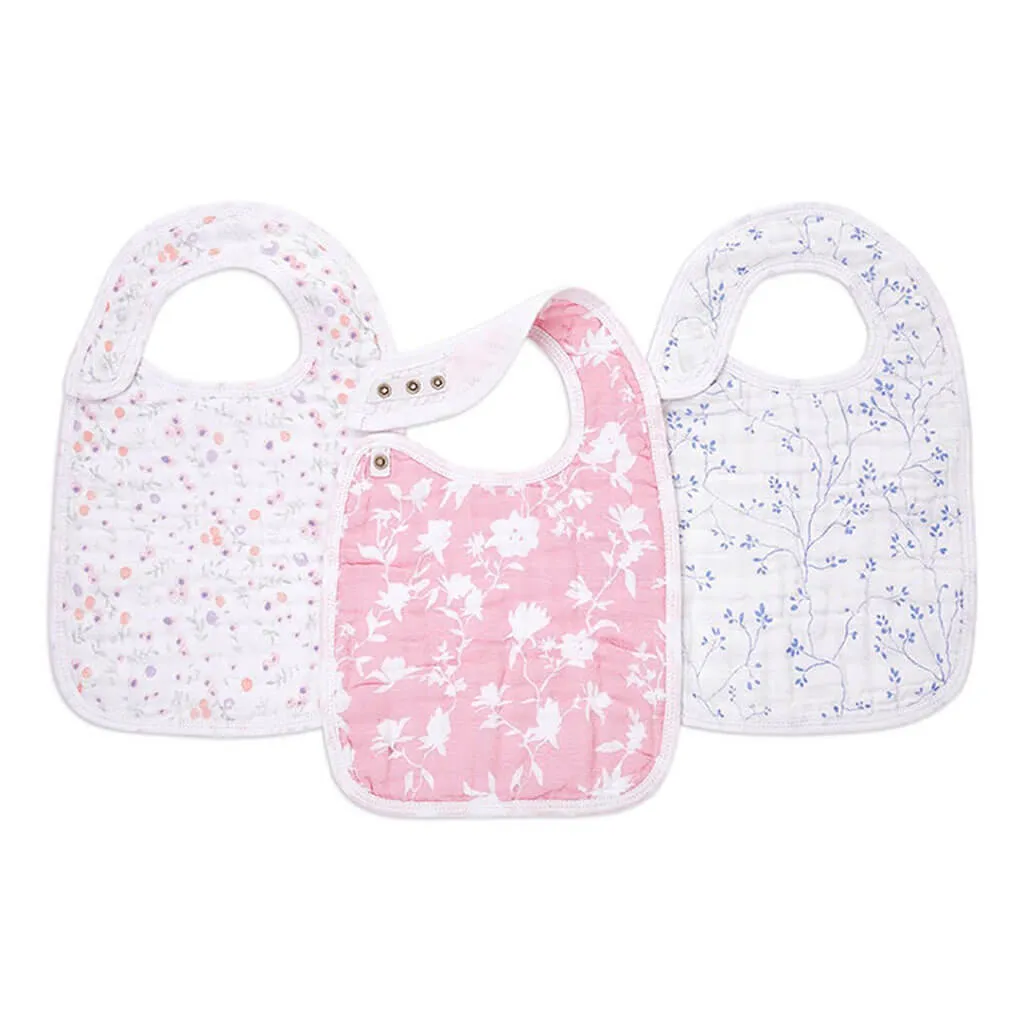 Classic Snap Bib 3 Pack Ma Fleur