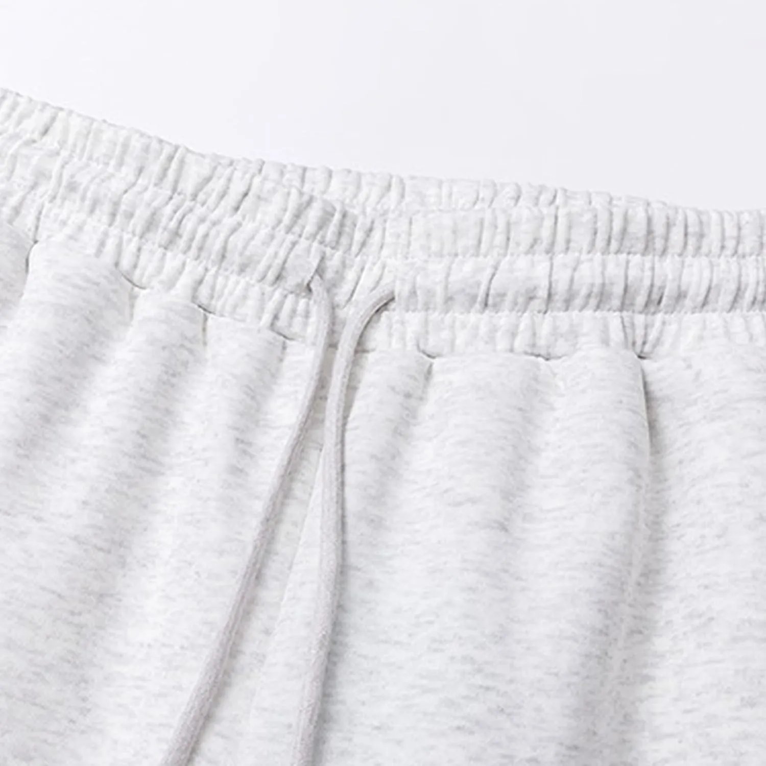 DGHM-JLMY Mens Baggy Pants Fashion Straight Leg Solid Color Casual Trousers Elastic Waist Drawstring Wide Leg Sweatpants