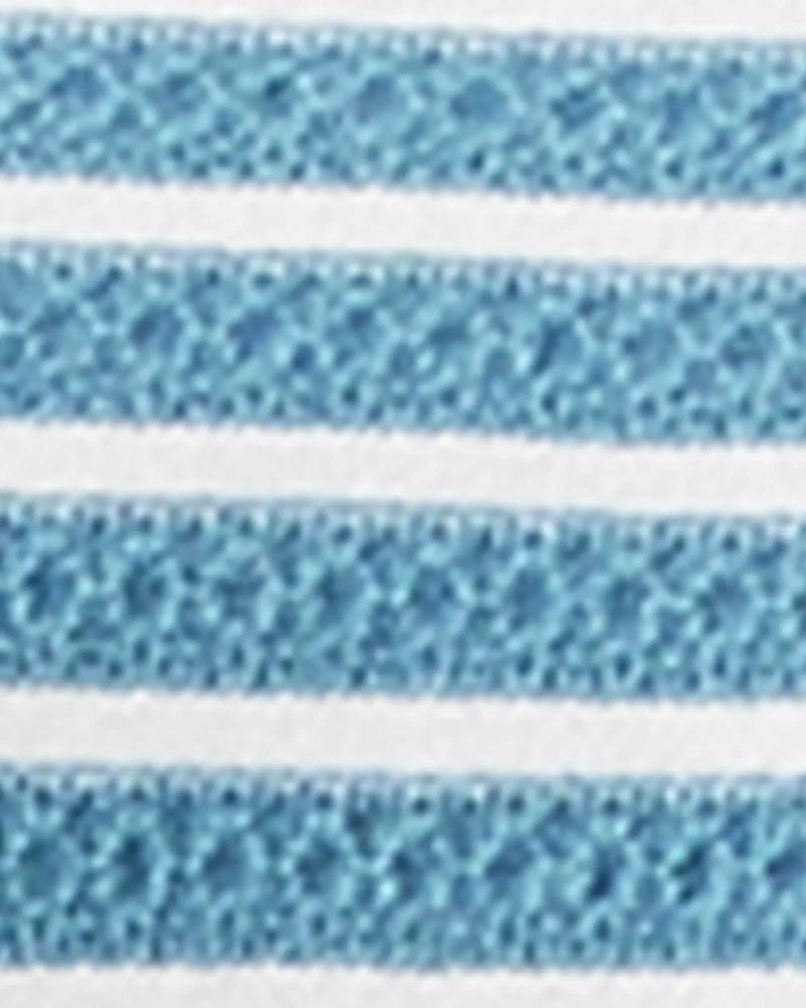 Eliza Striped Sweater | Turquoise / White
