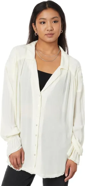 Free People Olivia Smocked Top