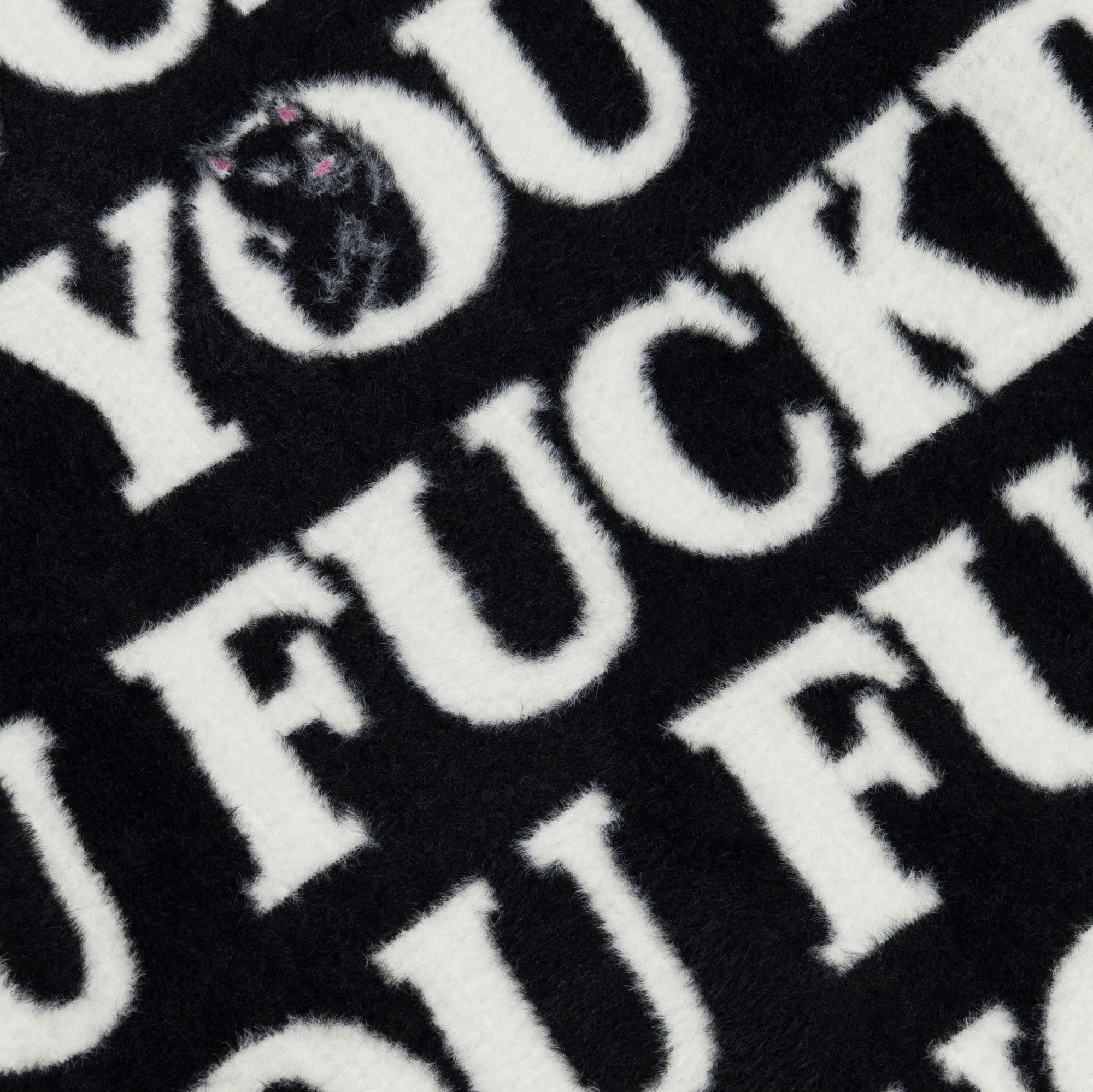 Fuckin Fuck Mohair Sweater (Black)