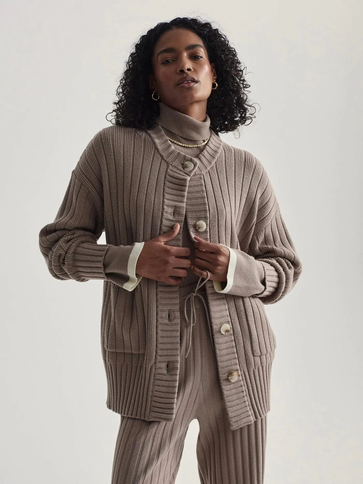 Fungi Pensdale Relaxed Knit Cardigan