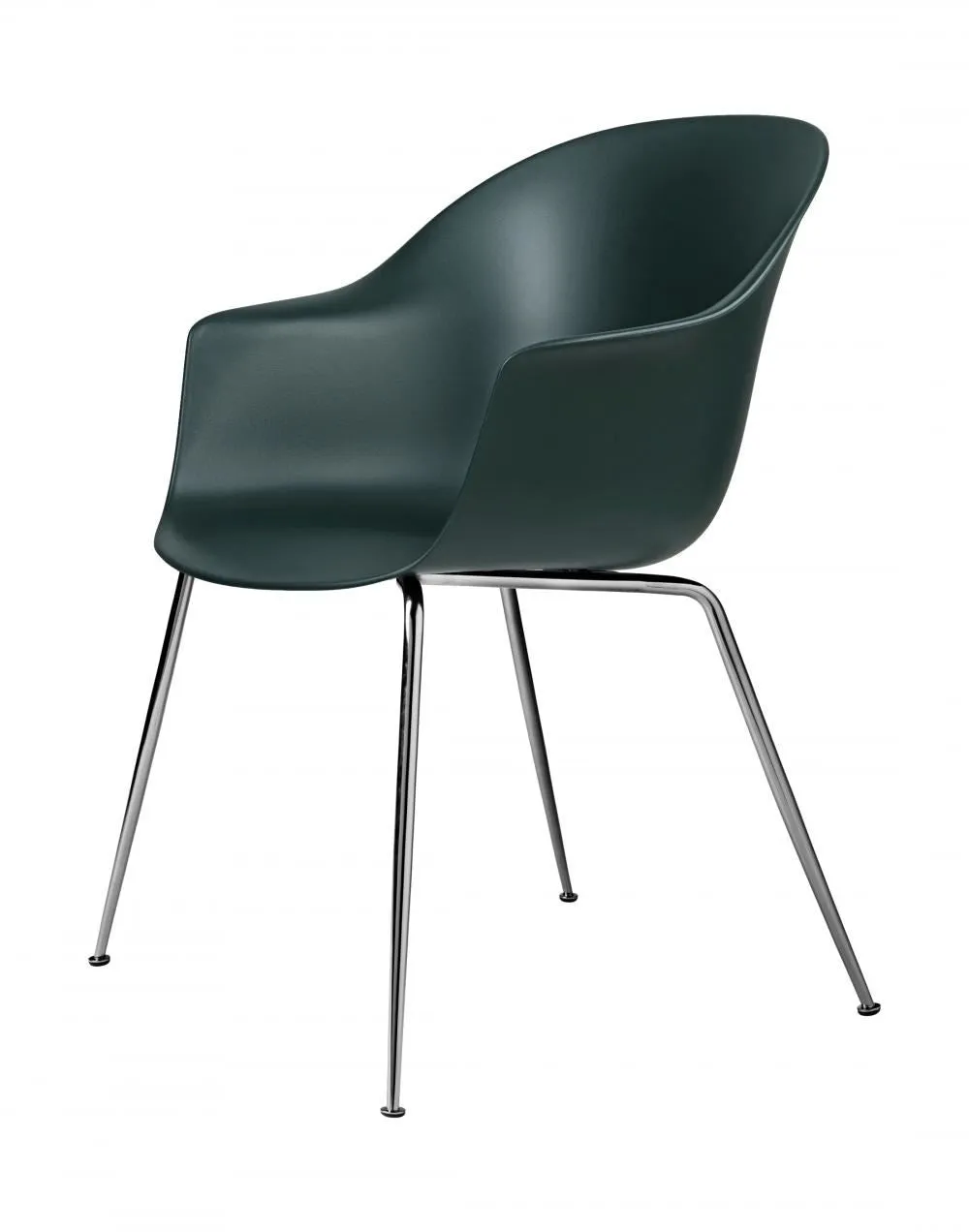 GUBI Bat Dining Chair - Conic Base