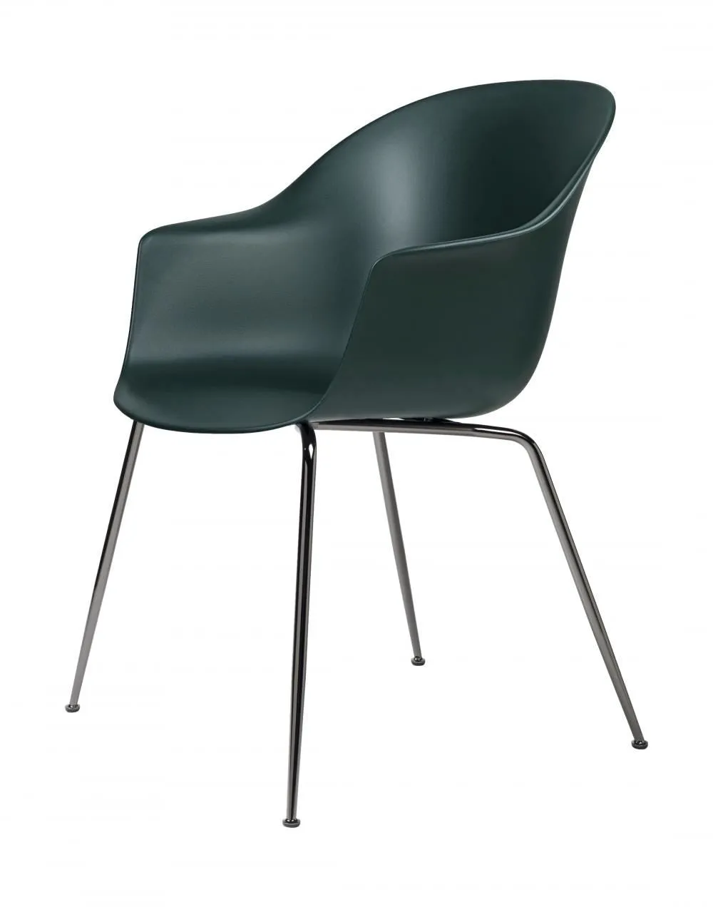 GUBI Bat Dining Chair - Conic Base