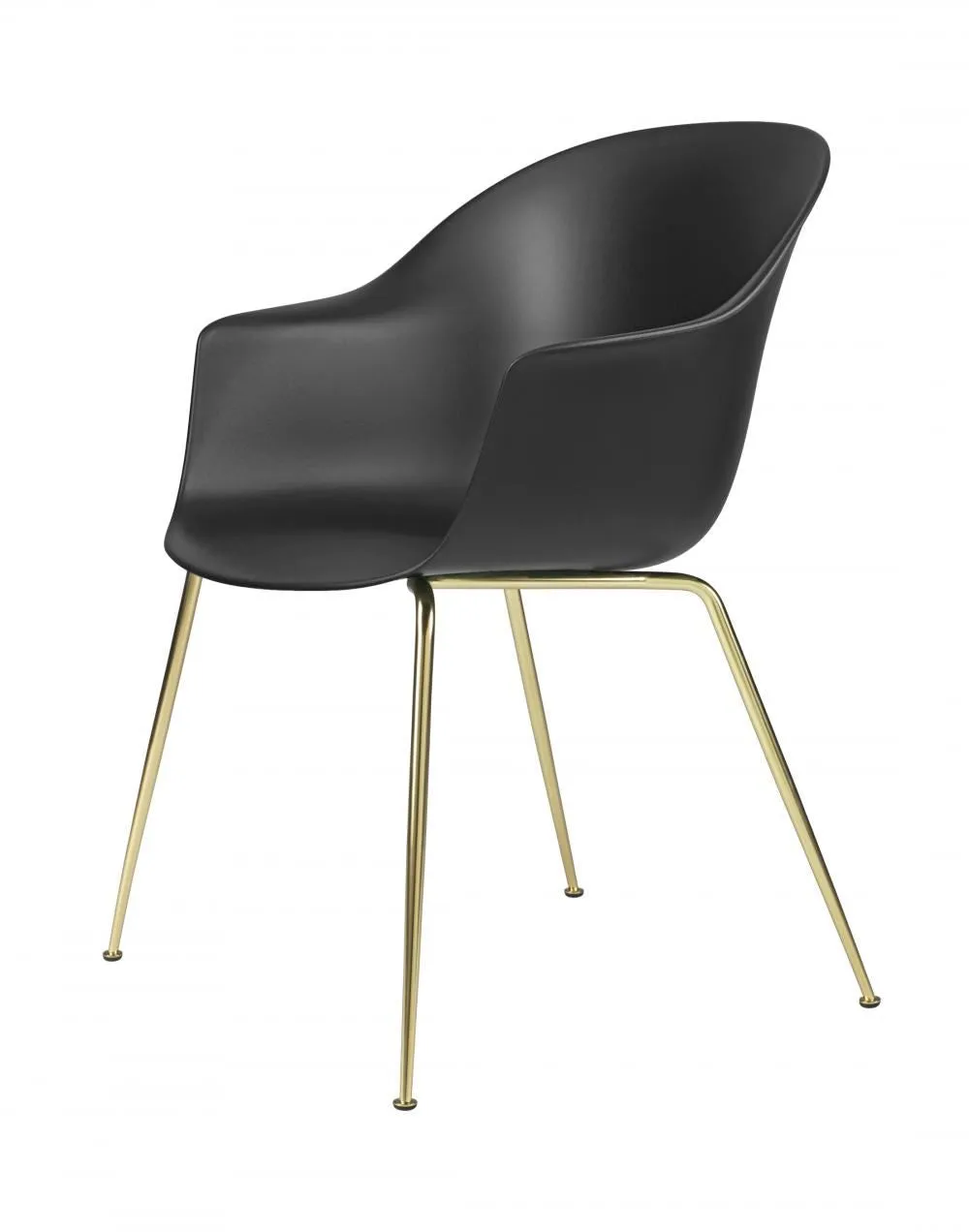 GUBI Bat Dining Chair - Conic Base