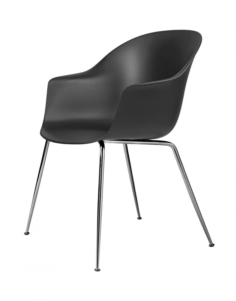 GUBI Bat Dining Chair - Conic Base