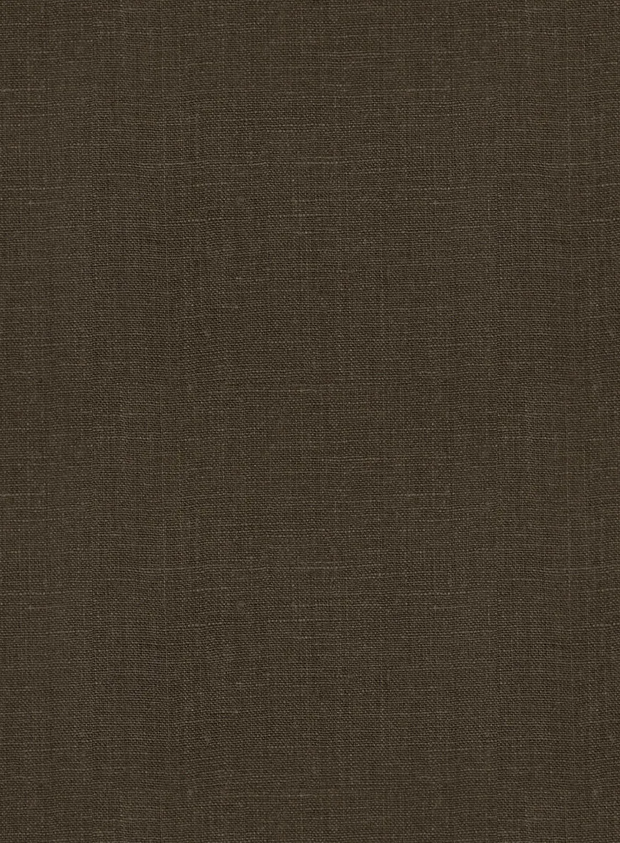 Italian Brown Linen Jacket