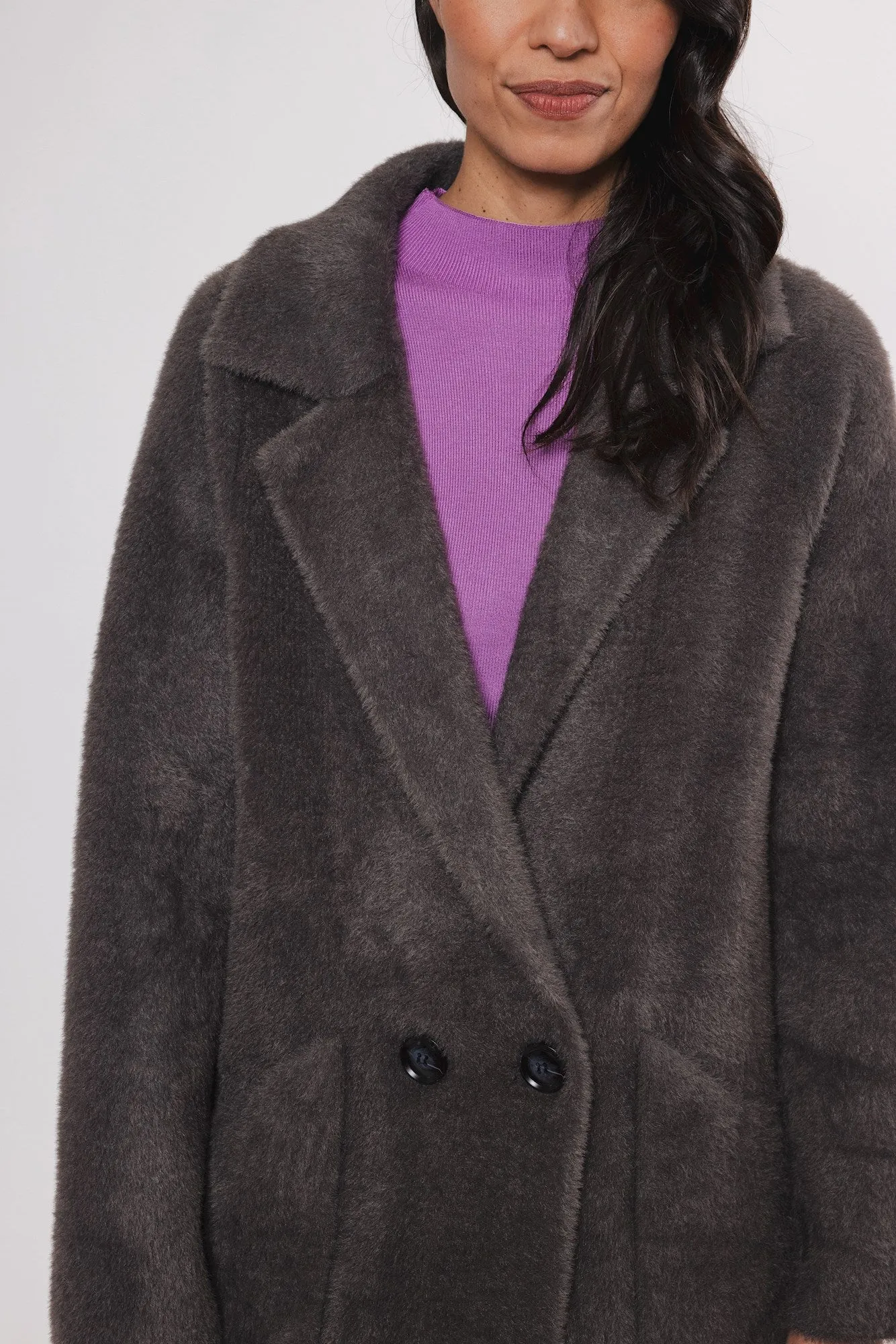 Madina Long Cardigan Night Forest