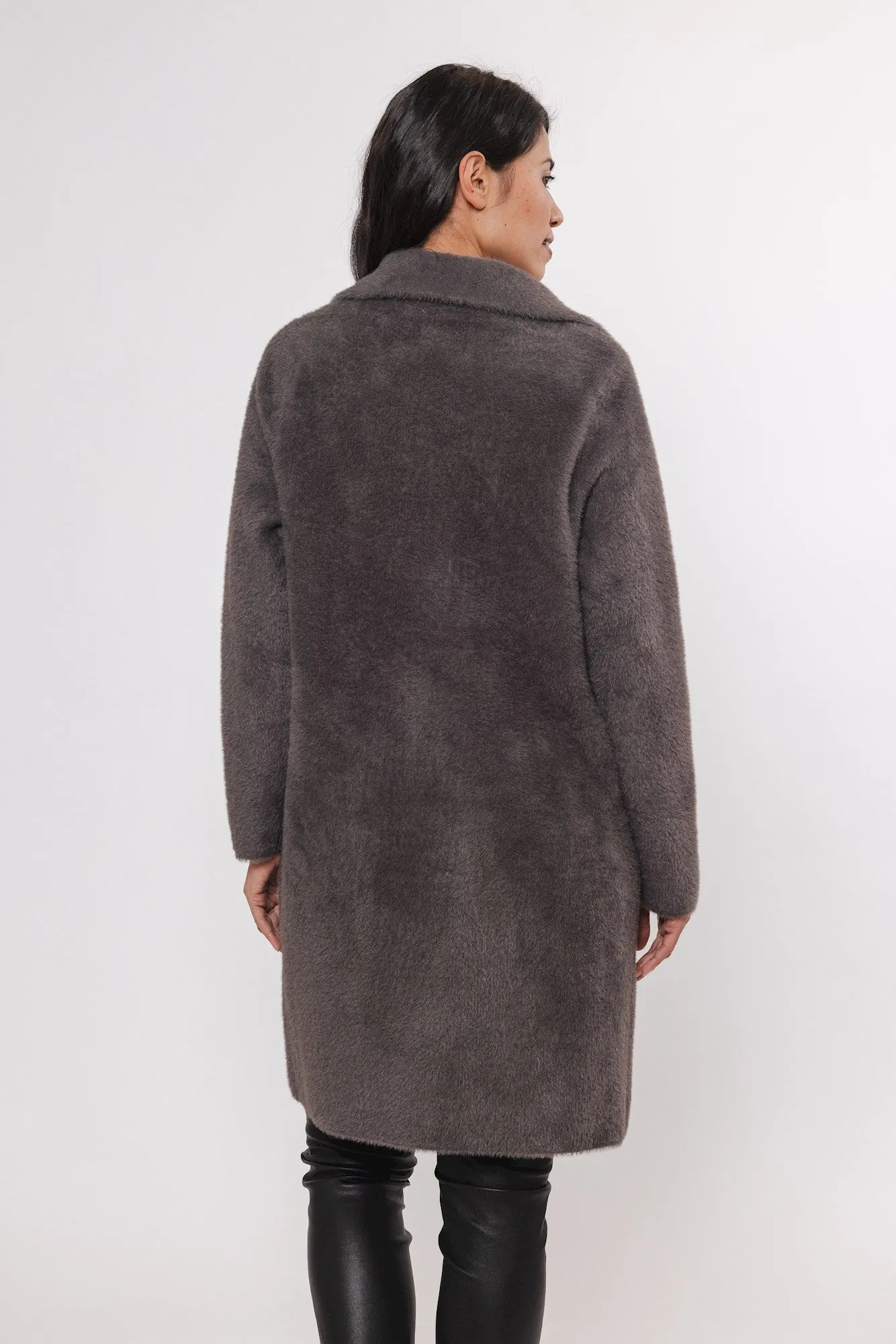 Madina Long Cardigan Night Forest