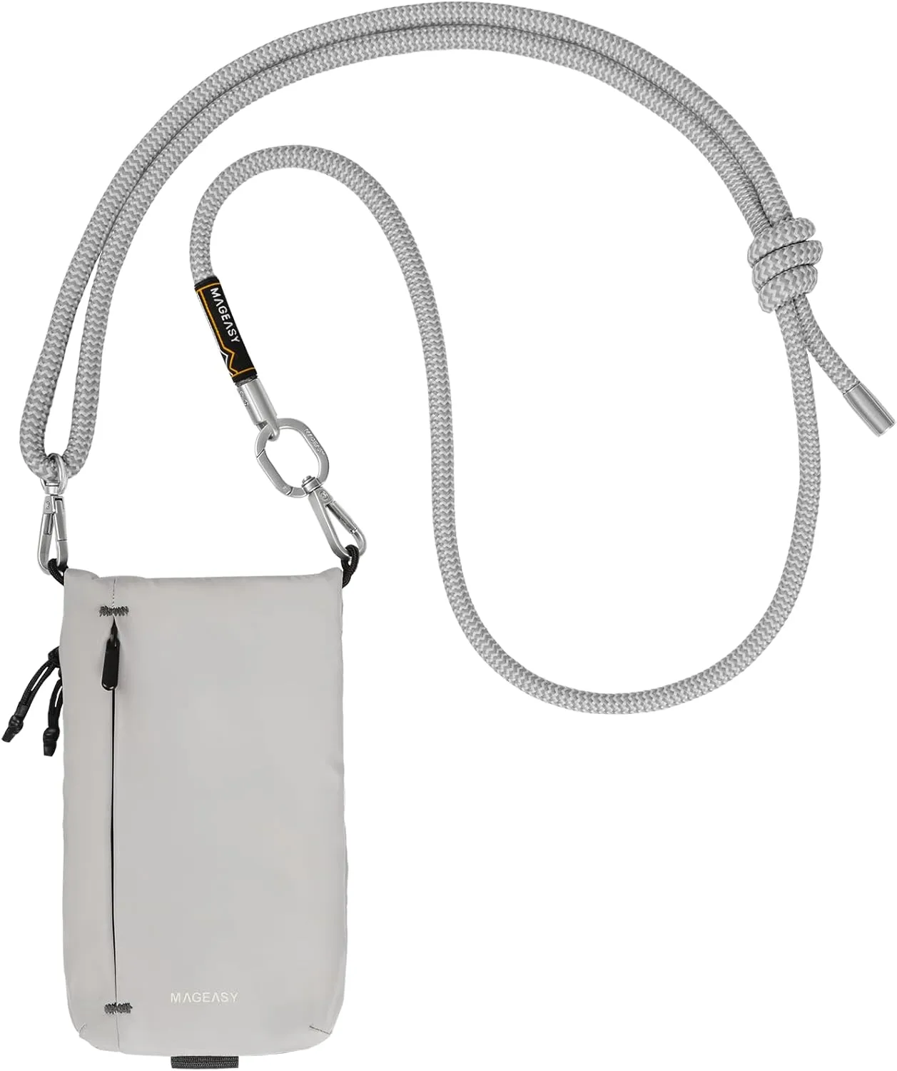 MAGEASY Small Crossbody Bag - Water-Resistant Small Sacoche Bag | Fit 6.7" Cellphone, Keys, Earbuds, Passport - Phone Sacoche