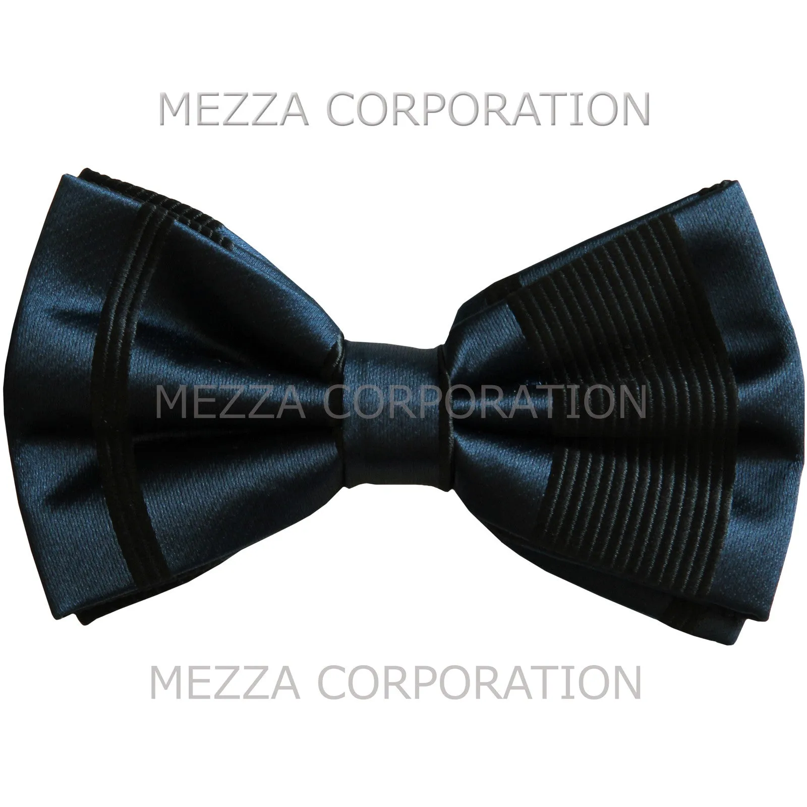 New formal men's pre tied Bow tie striped