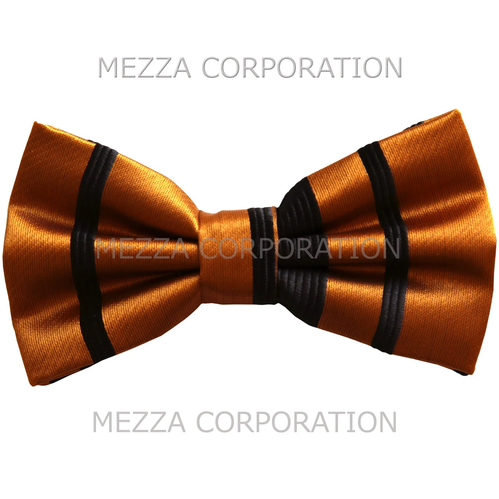 New formal men's pre tied Bow tie striped