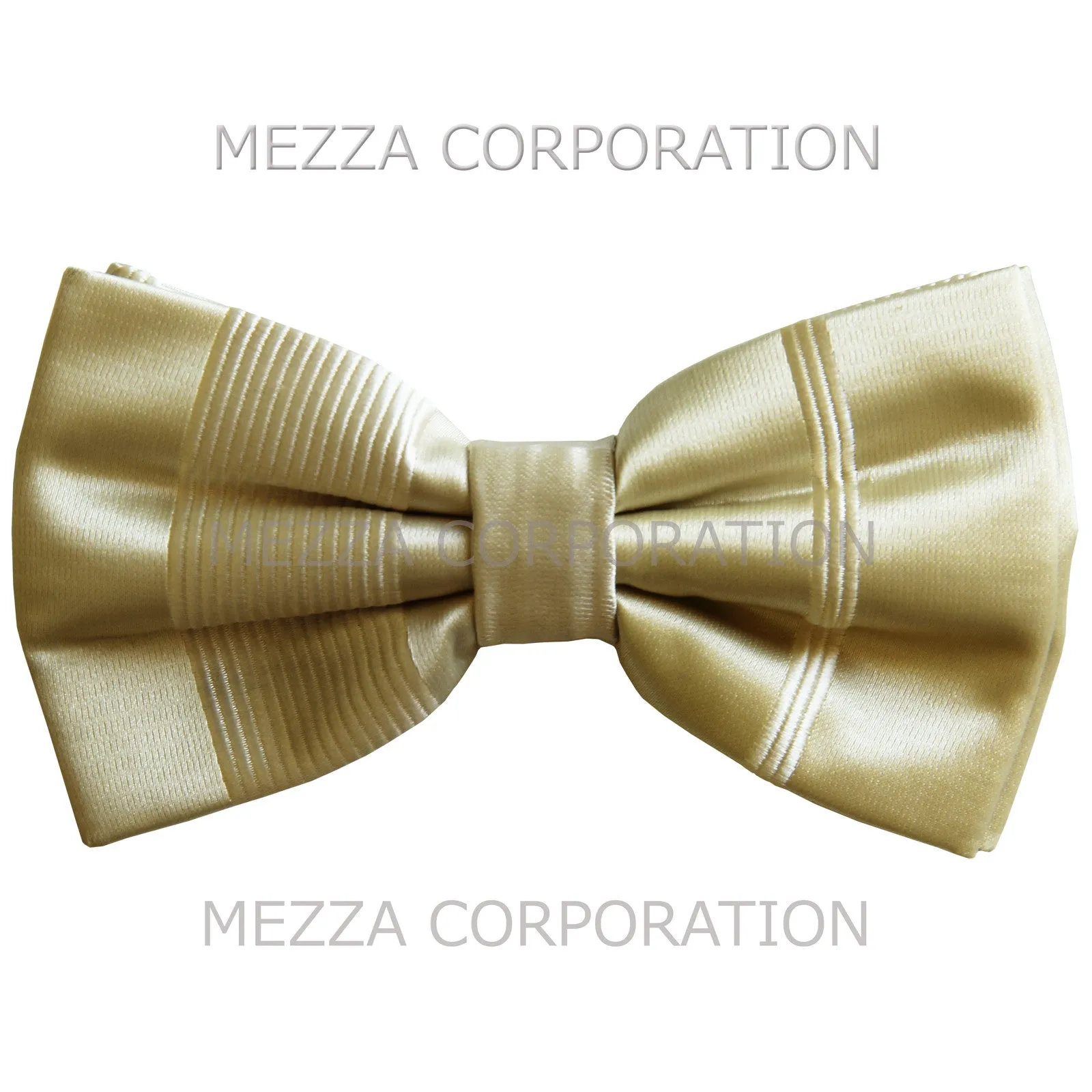 New formal men's pre tied Bow tie striped