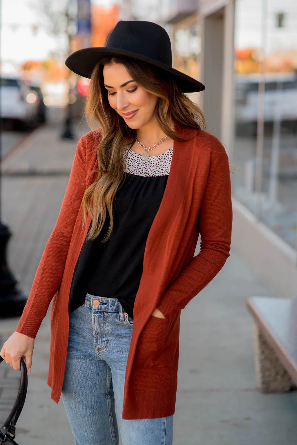 Simple Knit Cardigan