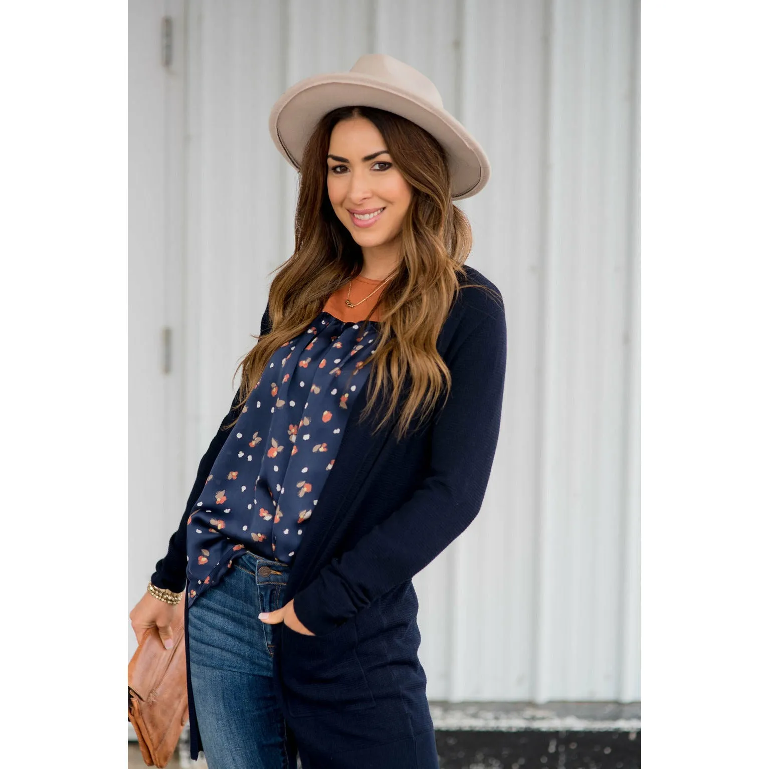 Simple Knit Cardigan