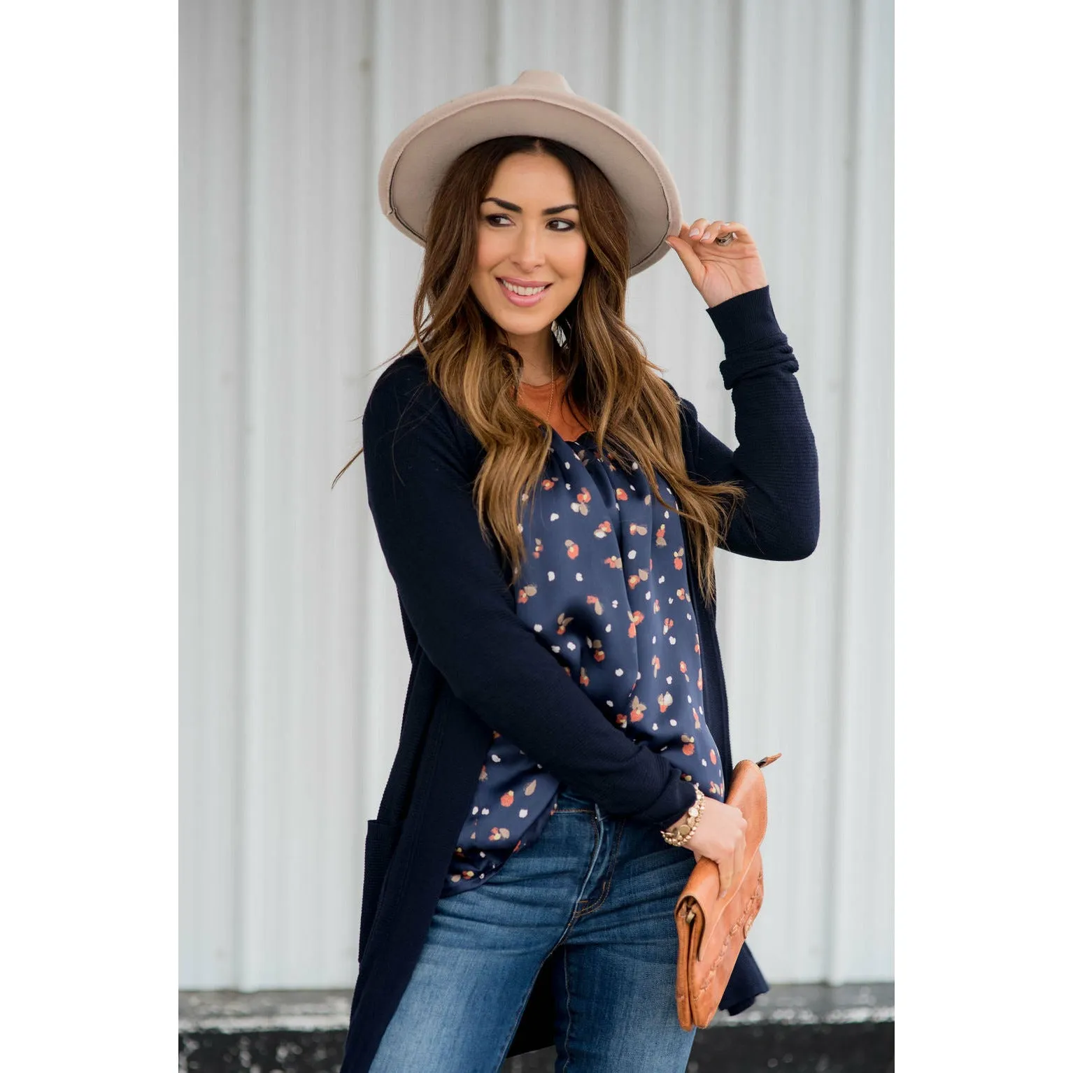Simple Knit Cardigan