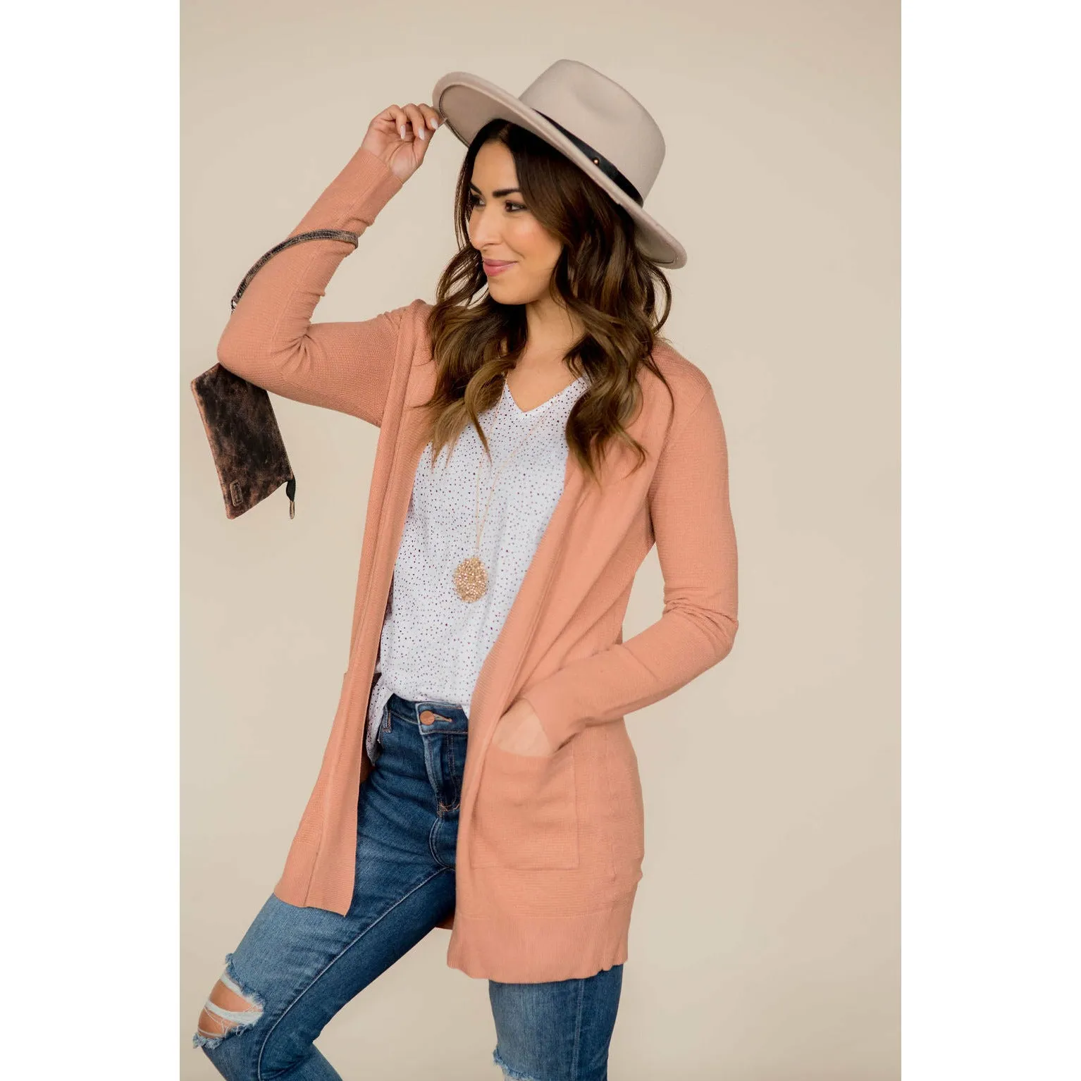 Simple Knit Cardigan