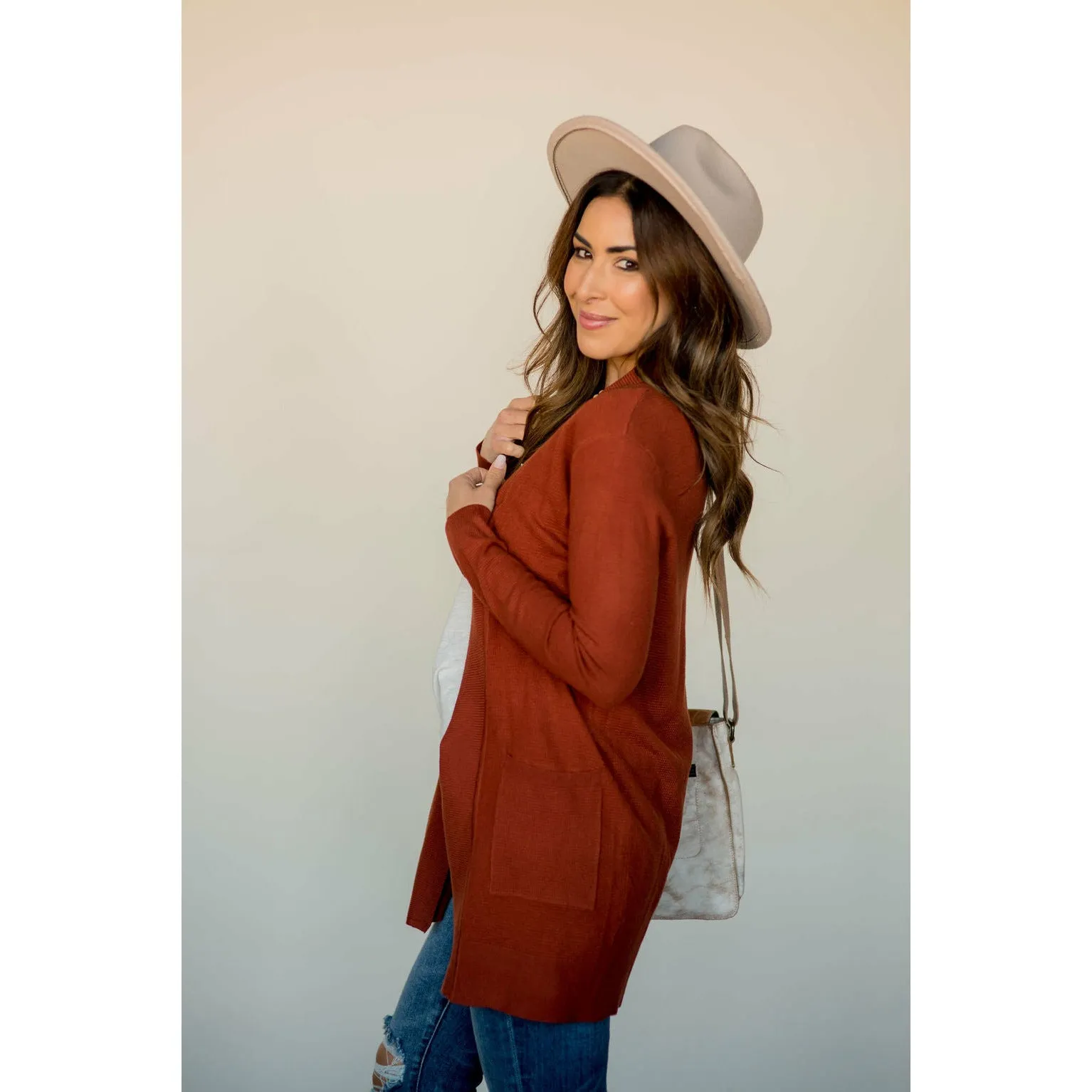 Simple Knit Cardigan