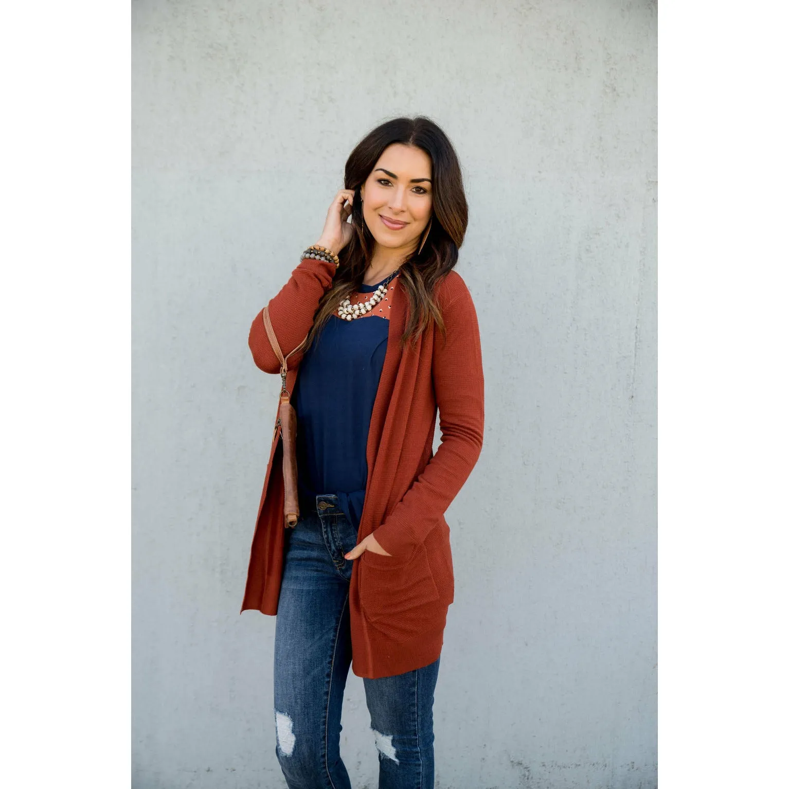 Simple Knit Cardigan