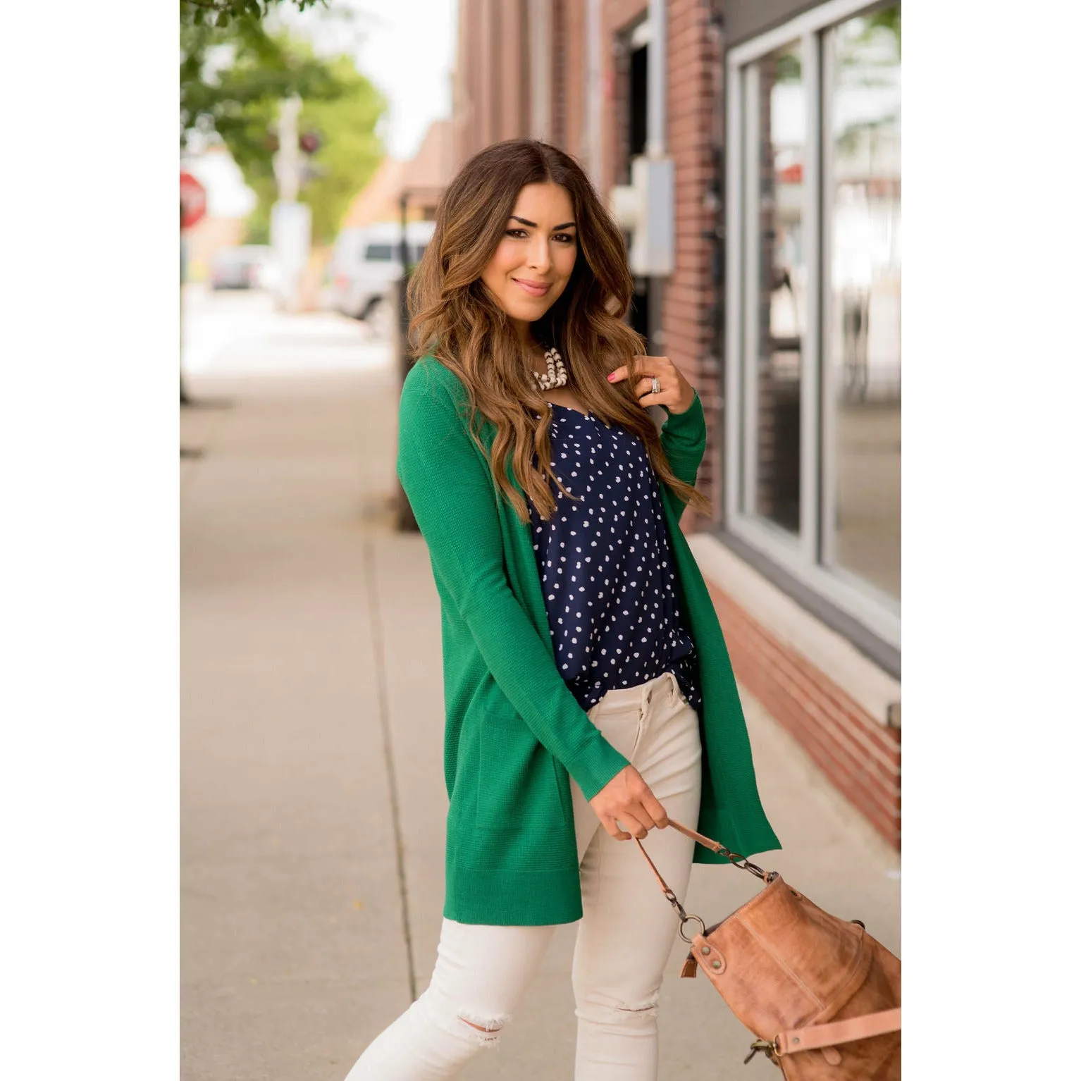 Simple Knit Cardigan