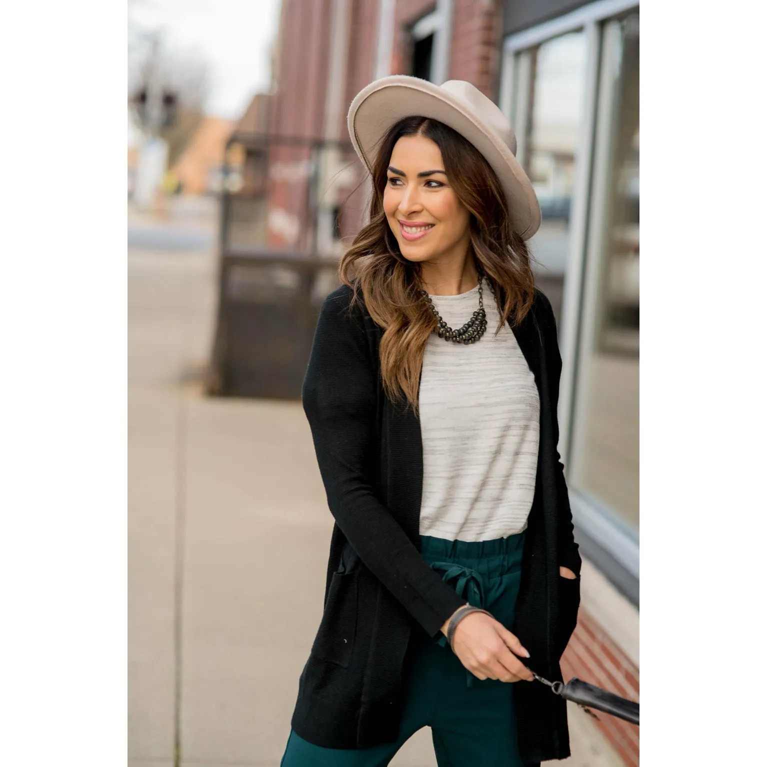 Simple Knit Cardigan