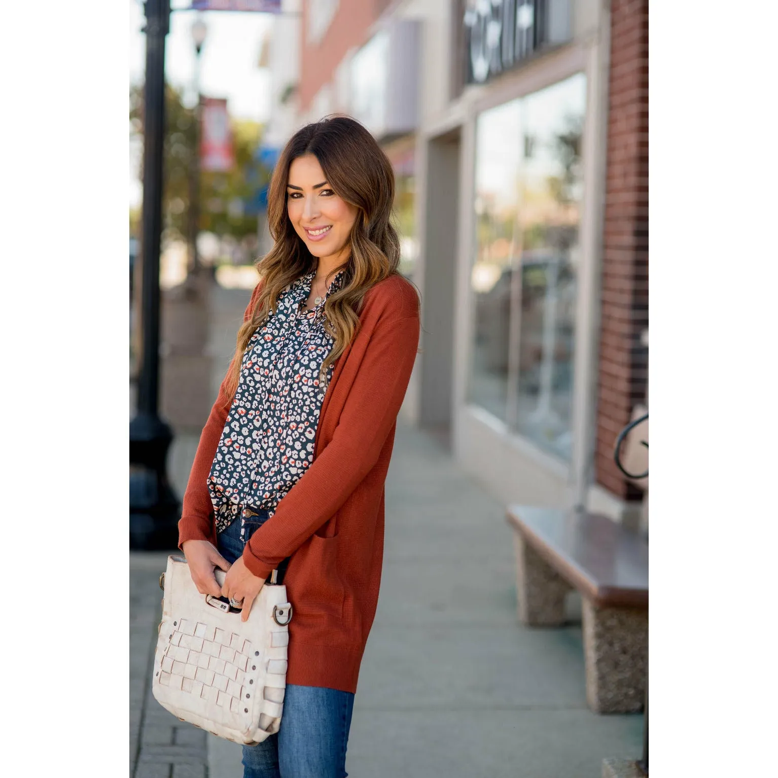 Simple Knit Cardigan