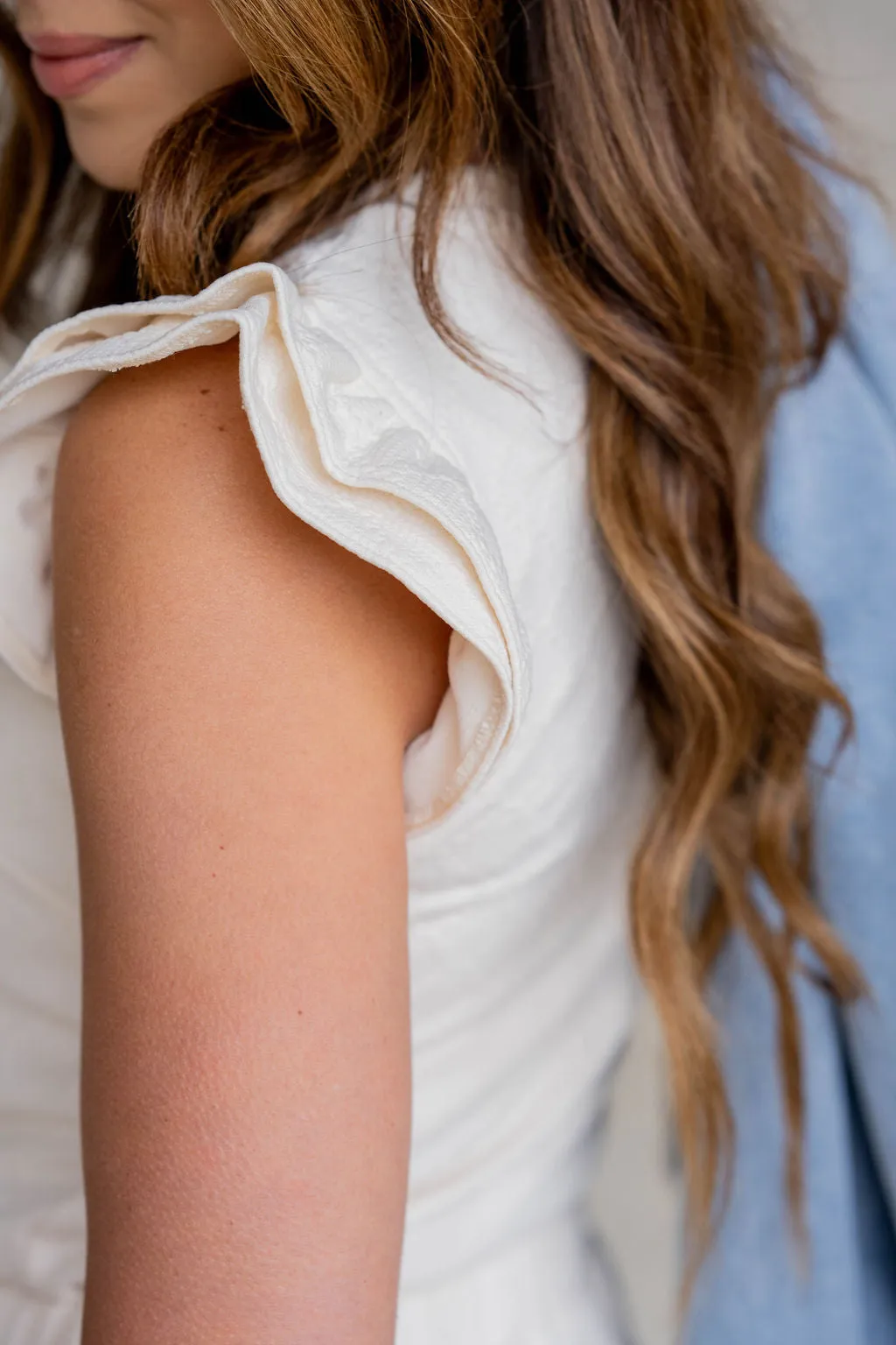 Subtle Argyle Dual Flutter Tank